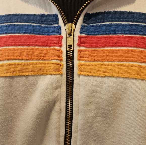 Aviator Nation Five Strip Hoodie 💙❤️🧡💛🩵 - Picture 14 of 14